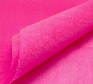 Non-Woven Flower Wrapping Paper Sheets-Pink