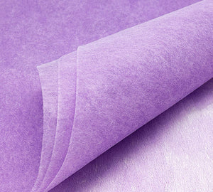 Non-Woven Flower Wrapping Paper Sheets-Lavender