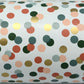 DOTS FIESTA WRAP-Earthy on White