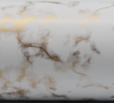 Marble Stone Wrap- Gold On White