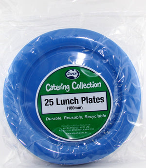 Heavy Duty Royal Blue Lunch Plates