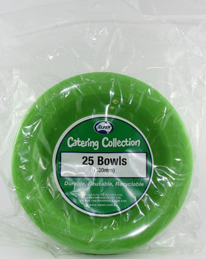 Heavy Duty Lime Green Plastic Bowls