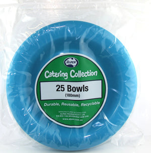 Heavy Duty Plastic Azure Bowls