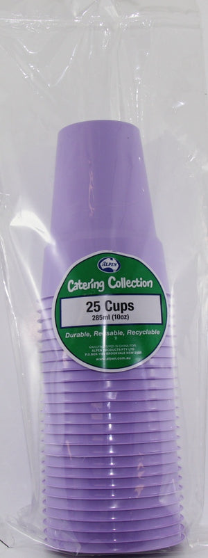 Heavy Duty Lavender Cold Plastic Cups