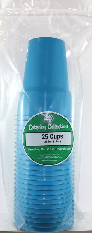 Heavy Duty Azure Cold Plastic Cups