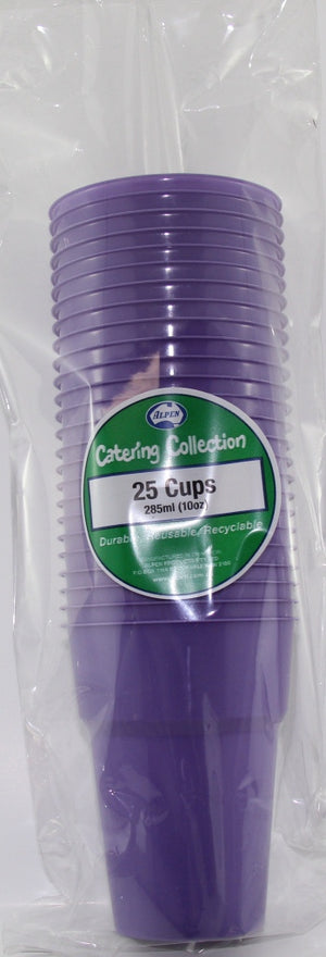 Heavy Duty Purple Cold Plastic Cups