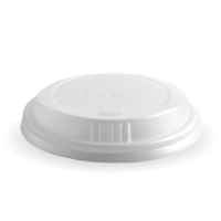 Biocup White Coffee Cup LIDS for 12oz