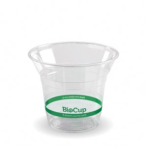 Biopak Clear Plastic Cups 300ML