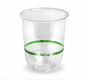 Biopak Clear Plastic Cups 250ML