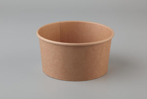 Round Kraft Food Bowls 1000ml