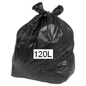 Super Black Garbage Bags 120 Litre