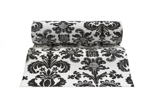 Milano Black Table Runner 30cm x 3mtrs