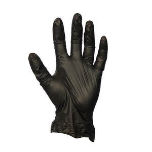 Black Nitrile Gloves-Powder Free