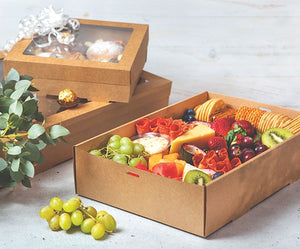 Catering Box with Clear Window Medium 10 Pack