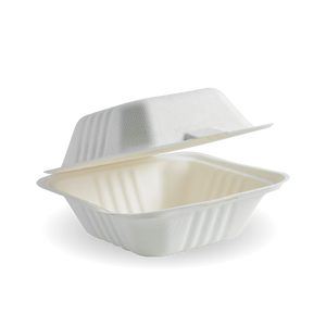 Sugarcane Burger Clam Containers