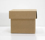 10CM Natural Gift Boxes W/LIDS 10PK