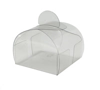 Tortina PVC Clear Cake Box-Tiny 10PK