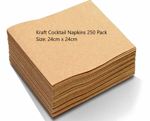 Kraft Cocktail Napkins 250PK