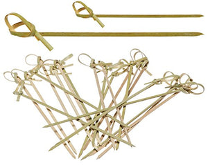 Bamboo Looped/knot Skewers 12CM