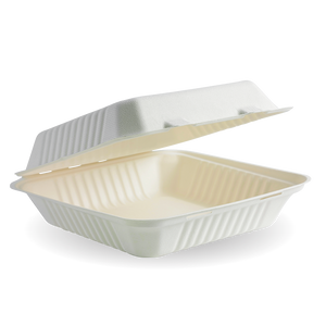 Sugarcane Dinner Clam Containers