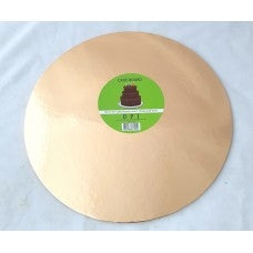 12" Rose Gold Foil Standard Round Cake Board