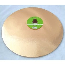 14" Rose Gold Foil Standard Round Cake Board