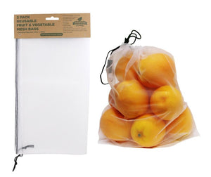 Reusable Fruits-Vegetables Mesh Bags