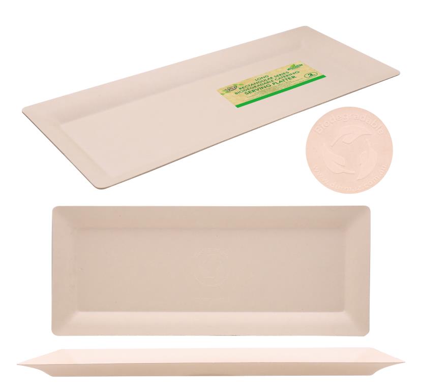 Enviro Friendly Large Rectangle Serving Platters