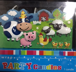 Farm Animal Candles