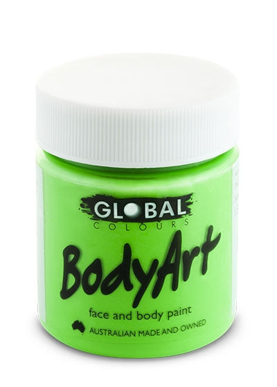 Fluoro Green Face and Body Paint 45ml