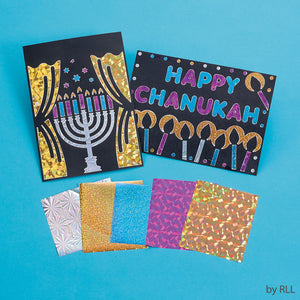 Chanukah Foil Art Kit