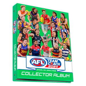 AFL Team Coach Footy Cards Album