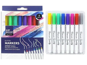 Art Boxd Glitter Markers 8PK