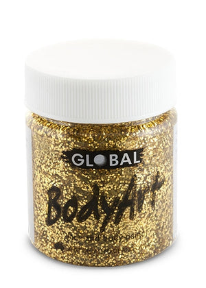 Gold Glitter Face and Body Paint 45ml