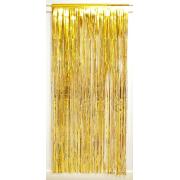 Metallic Gold Tinsel Curtain