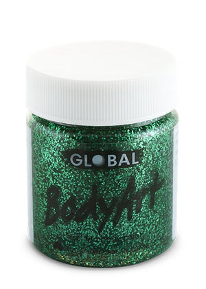 Green Glitter Face and Body Paint 45ml