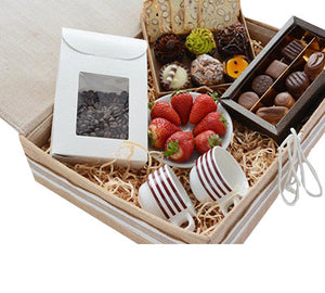 Jute Hamper Box With Lid