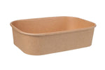 Rectangular Kraft Food Tubs 500ml