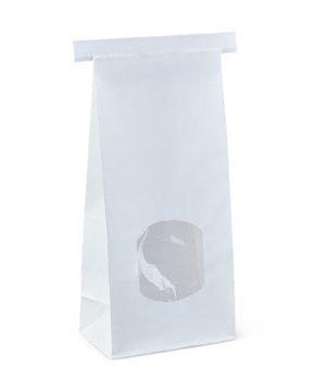 Medium Window Retail Bags With Tin-Tie