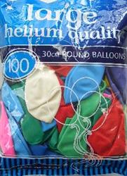 Assorted Colour Latex Balloons