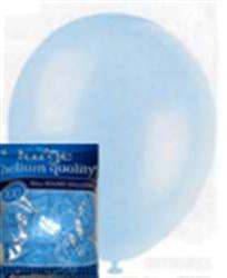 Light Blue Latex Balloons