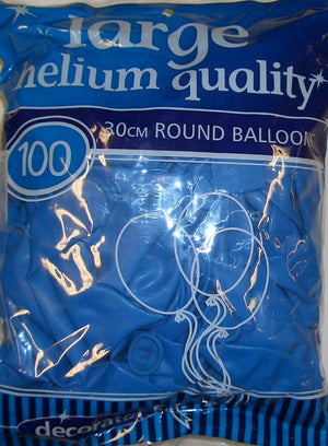 Royal Blue Latex Balloons