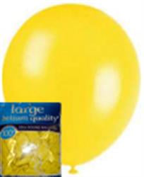 Yellow Latex Balloons