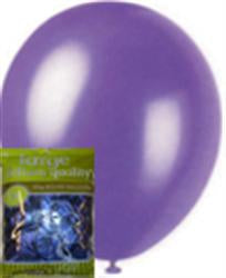 Metallic Purple Latex Balloons