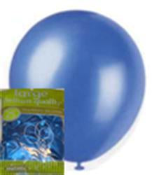 Metallic Royal Blue Latex Balloons