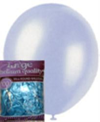 Pearl Blue Latex Balloons