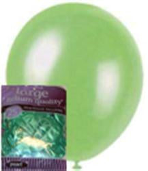 Pearl Green Latex Balloons