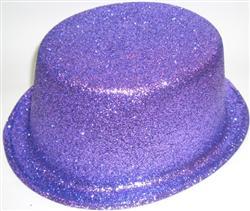 Glitter Hat Purple Top