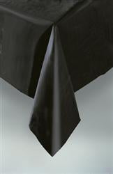 Plastic Black Rectangle Table Cover