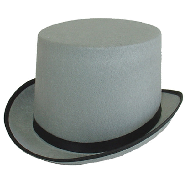 Top Hat High Feltex Grey